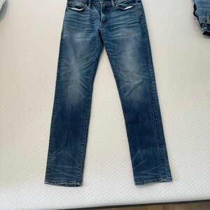 American Eagle Outfitters Men's Slim Straight Blue Jeans